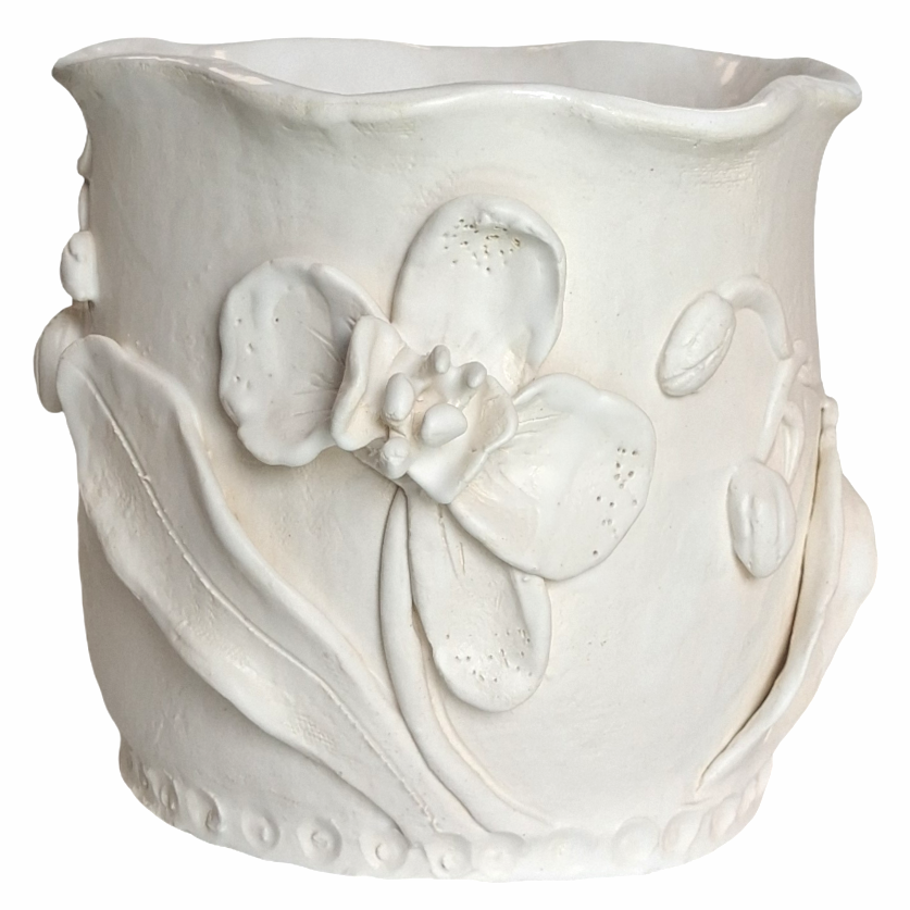 Small Orchid Planter by Gail Williams