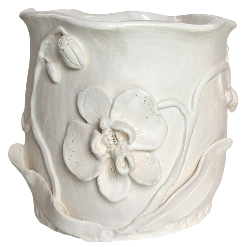 Small Orchid Planter by Gail Williams