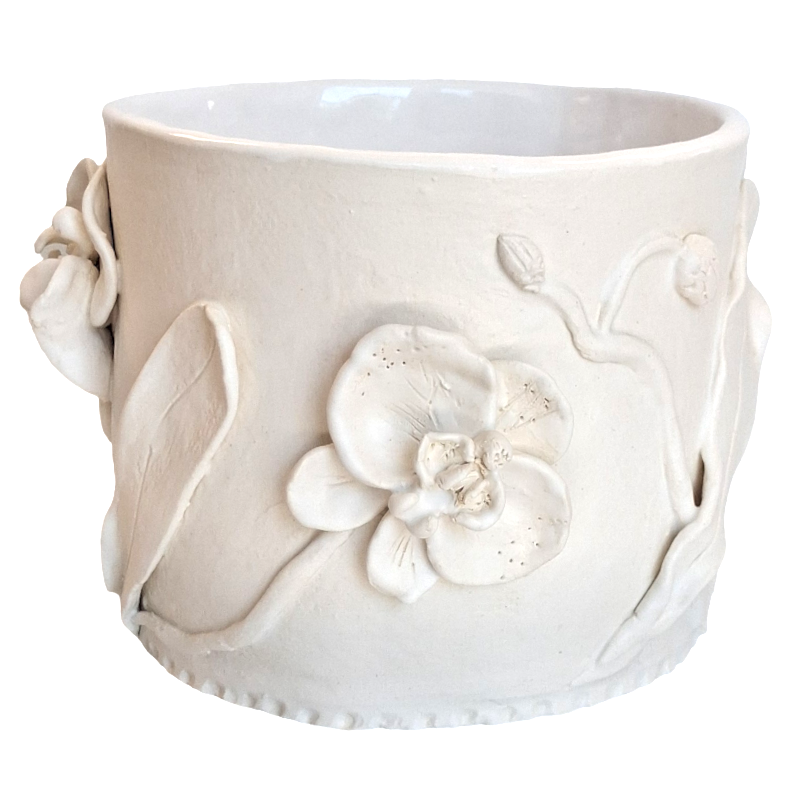 Medium Orchid Planter by Gail Williams