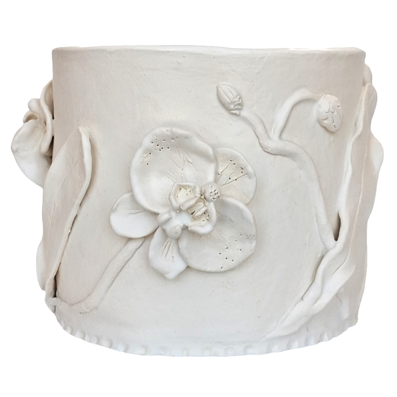 Medium Orchid Planter by Gail Williams
