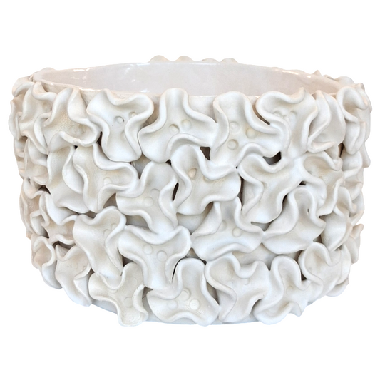 Large Ruffled Cachepot by Gail Williams