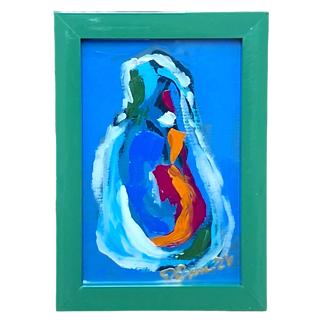 SMALL FRAMED OYSTERS by Renee Davis