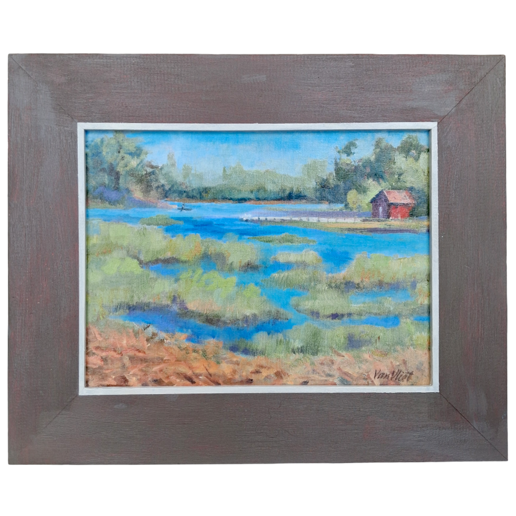 KAYAKING CALICO Creek by Barbara Van Vliet