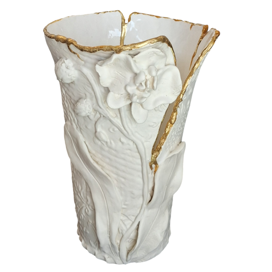 GILDED GRACE IN WHITE BLOOM by Gail Williams