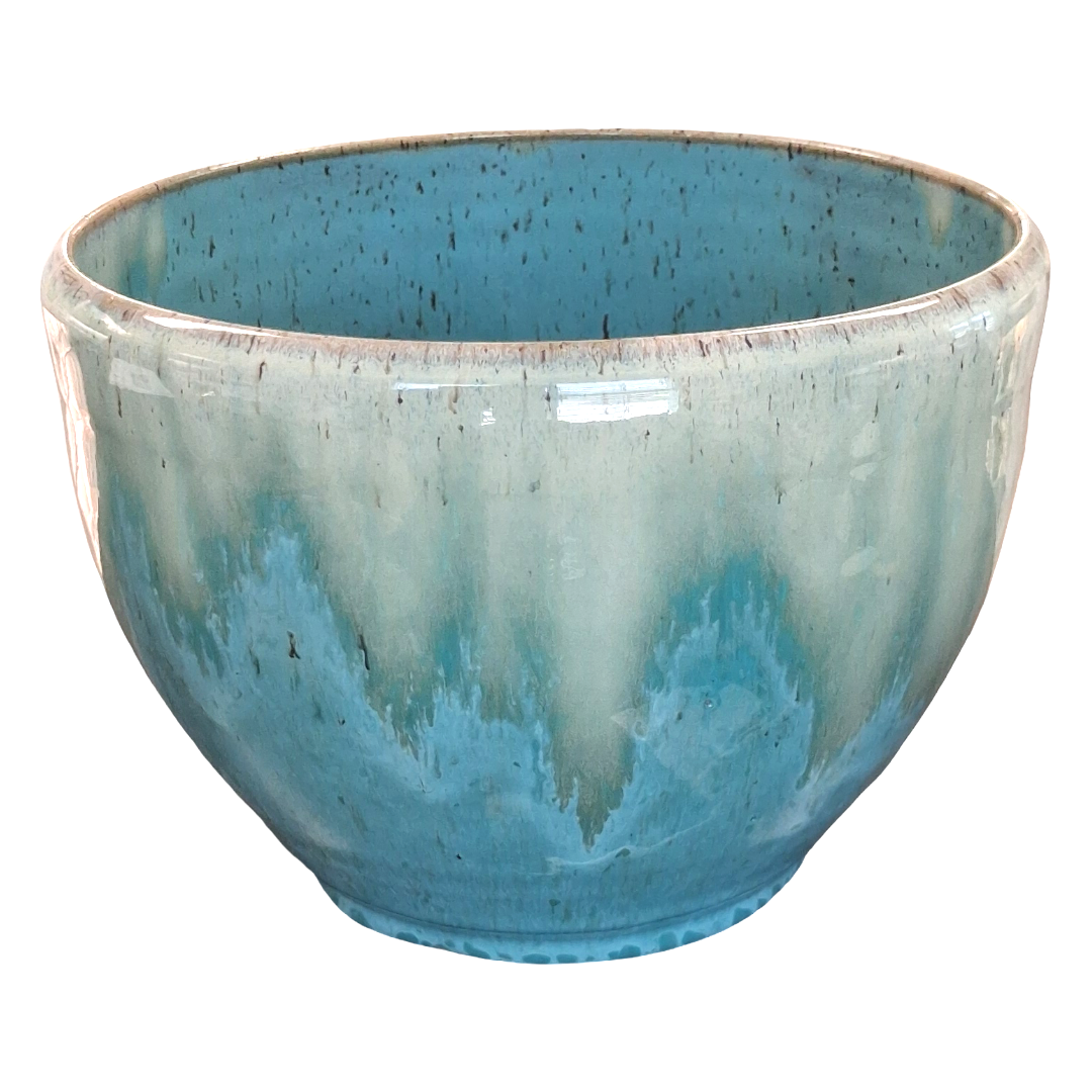 Pottery Bowl Blue by Christina Schobernd