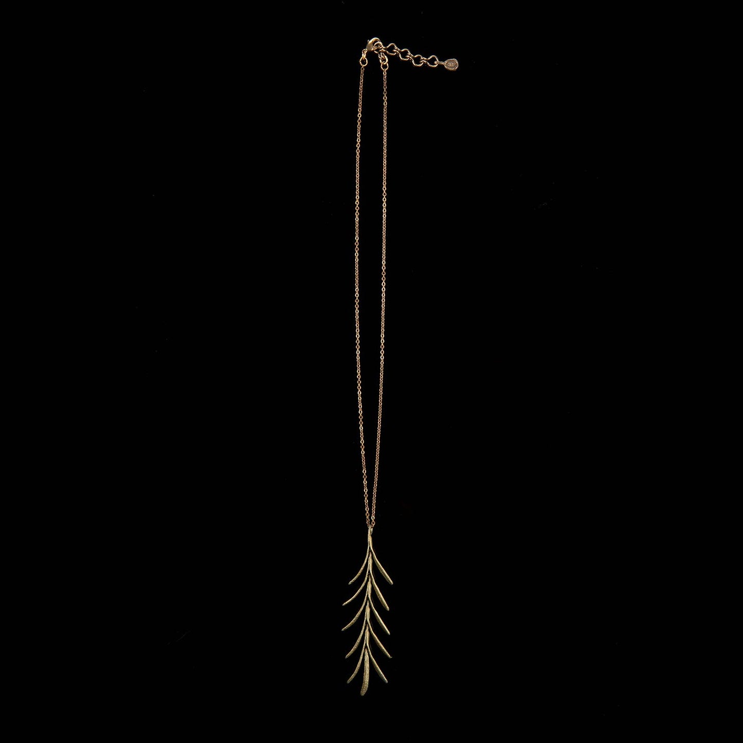 Rosemary Dangle Pendant - 16" Adj.