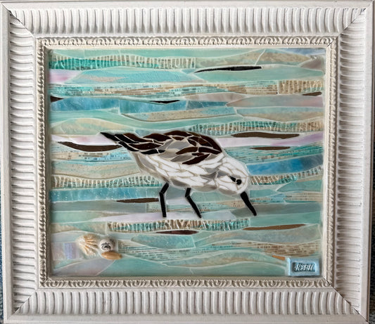 SHOREBIRD AT WATERS EDGE by Kelsie Hornby