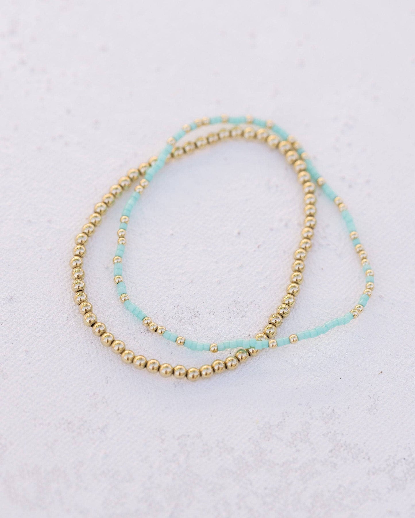 Goldie Sprinkle Bracelet - Teal
