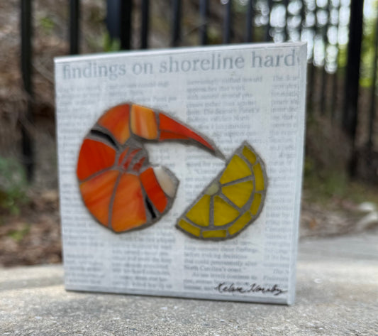 SHRIMP SHELF SITTER 3.0 by Kelsie Hornby