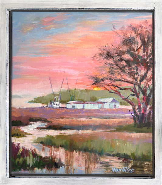 “Low Country Sunrise” by Barbara Van Vliet
