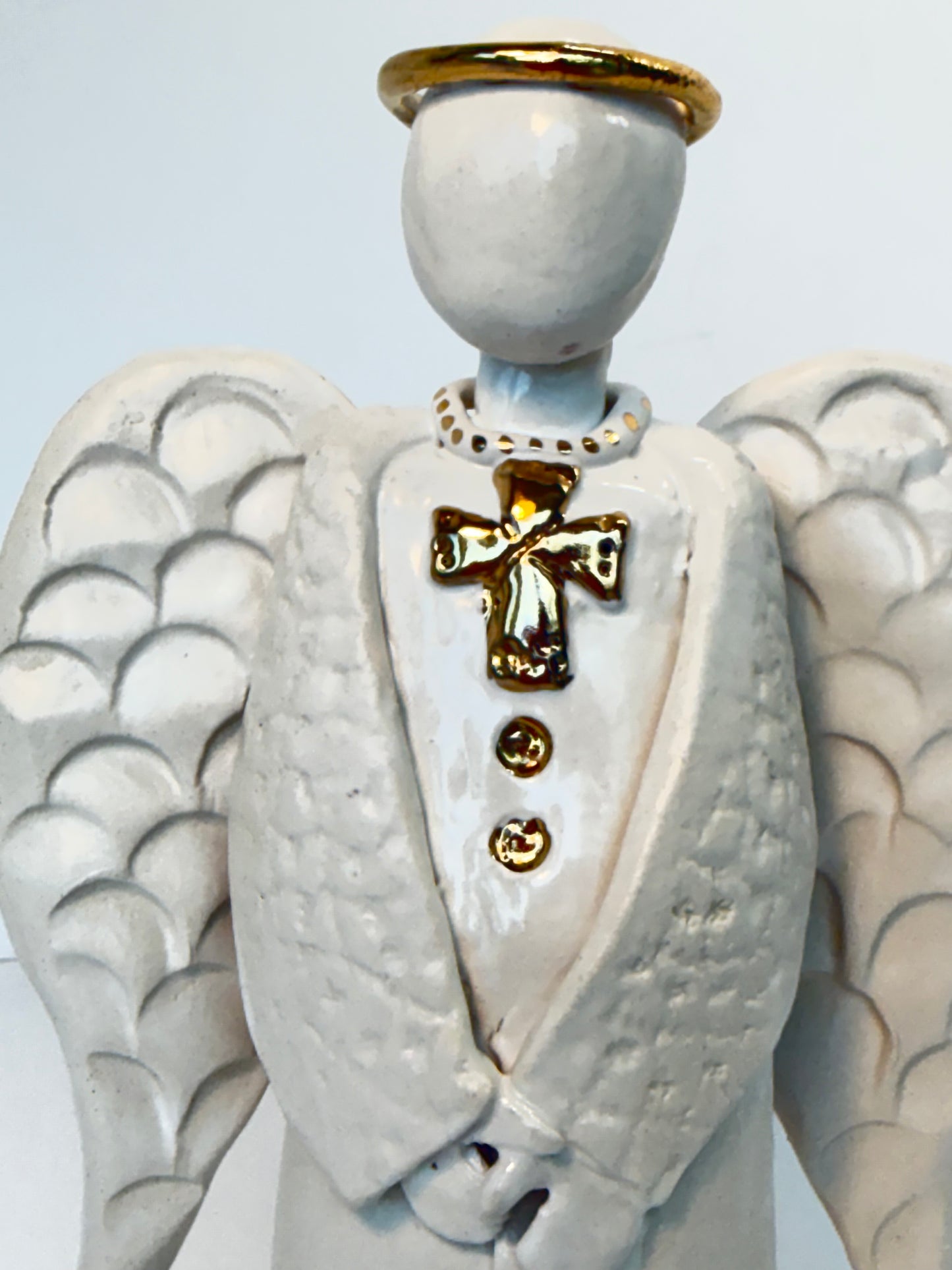 Small Ceramic Angel by Gail Williams