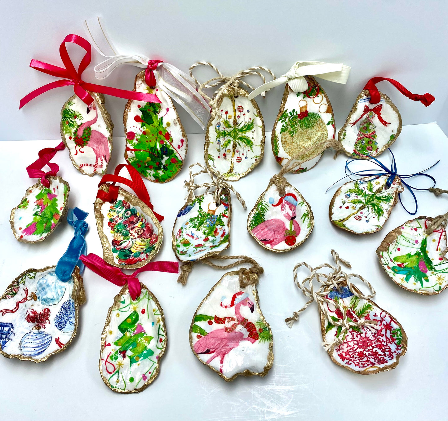 Decopaged Shells by Allyson Gray Edwards