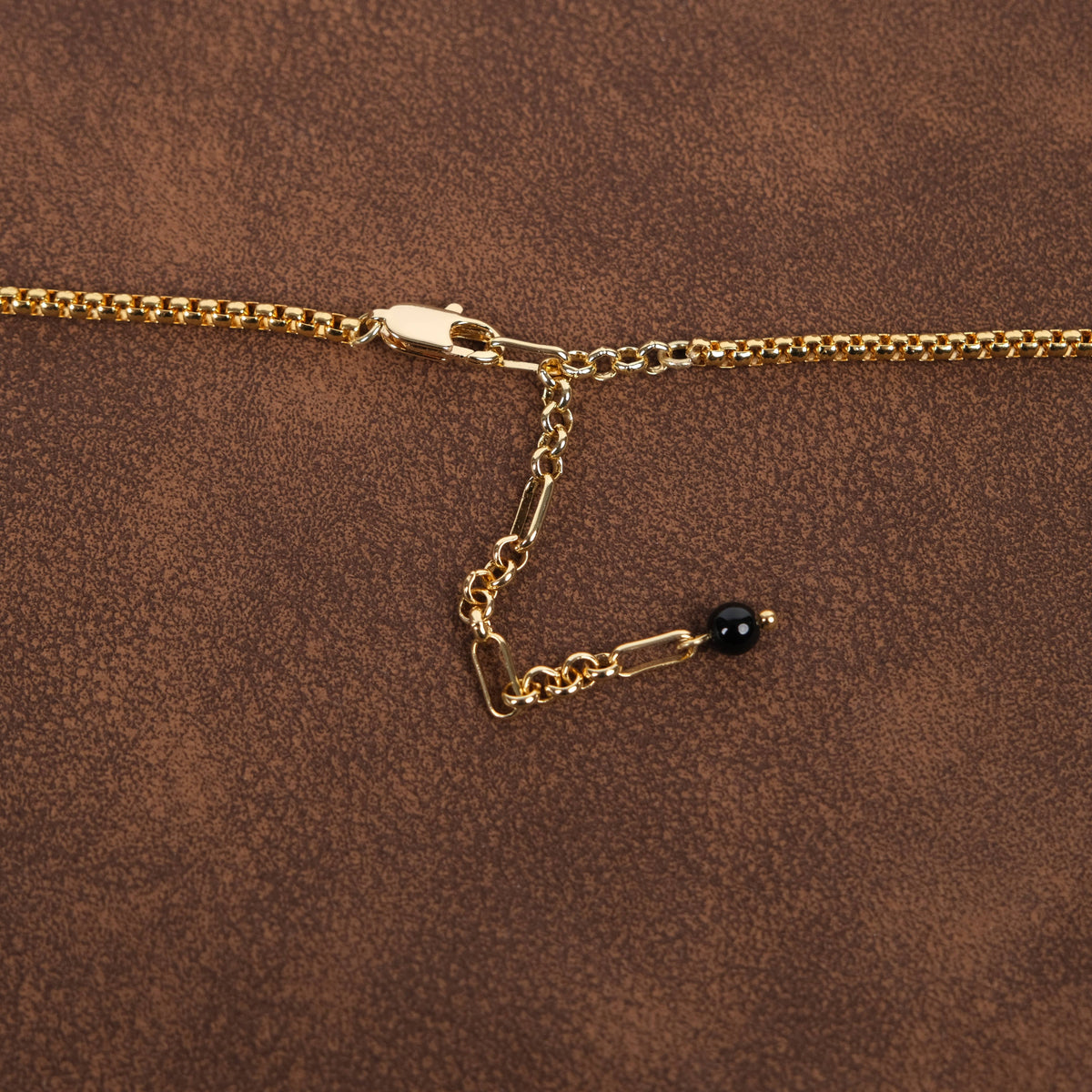 Vintage 18K Gold Plated Bee Pendant Long Sweater Necklace