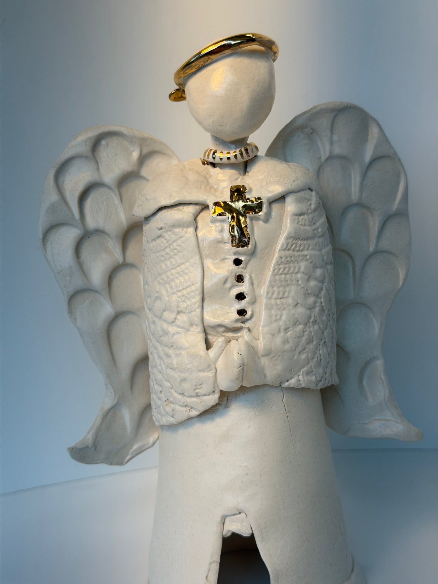 Small Ceramic Angel by Gail Williams