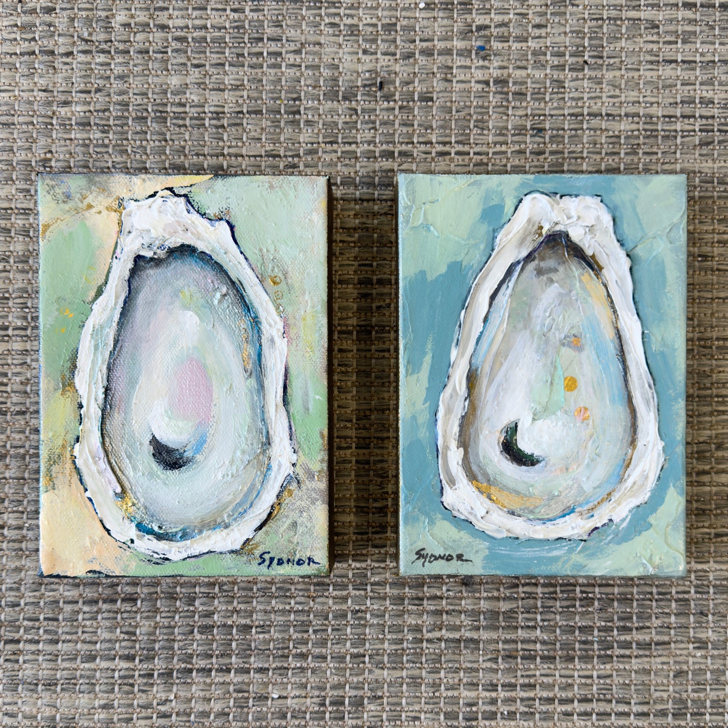 PASTEL OYSTER I by Sydnor Greene