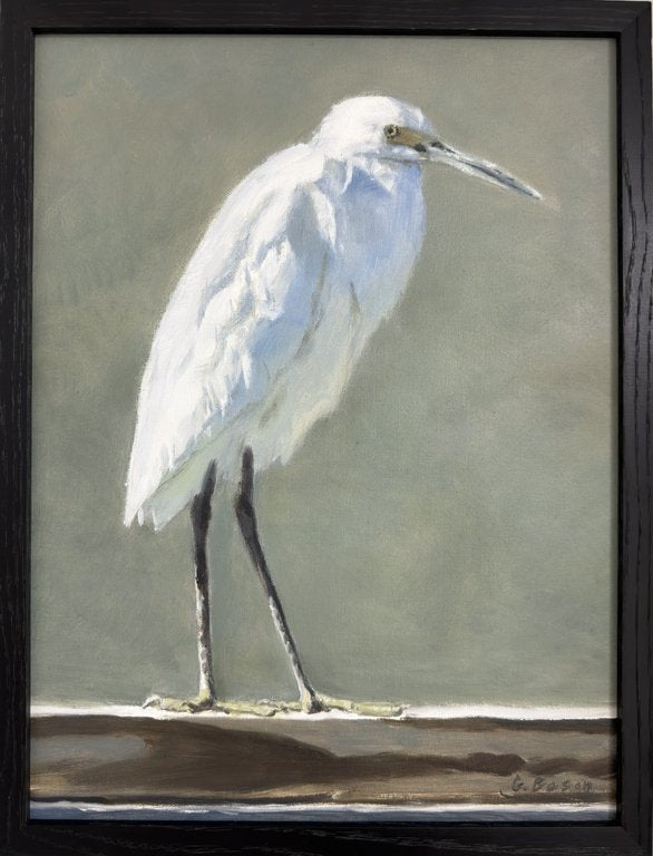 EGRET STUDY 5  by George Bason