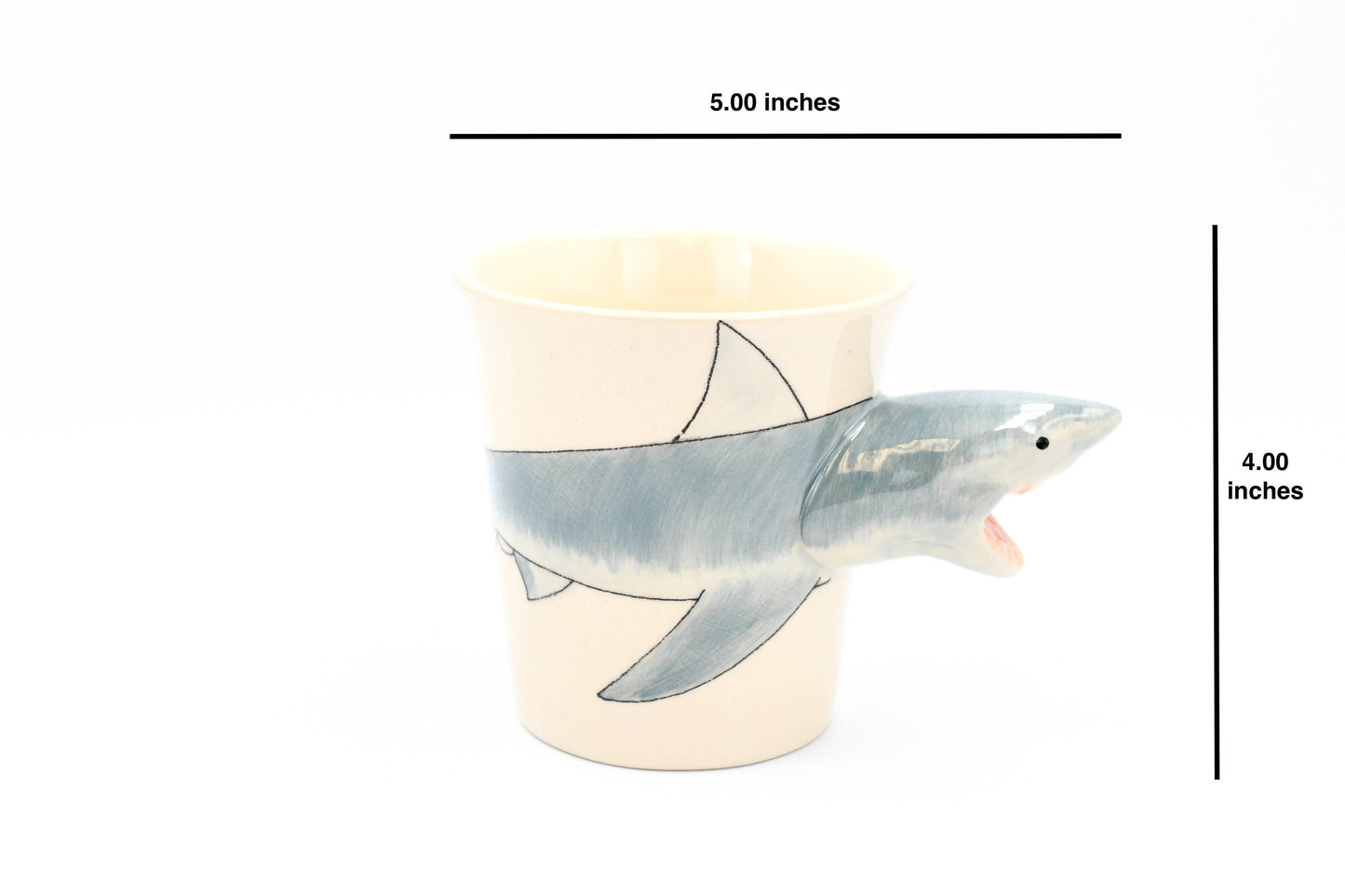 Mug158 Shark Mug - 10 Oz