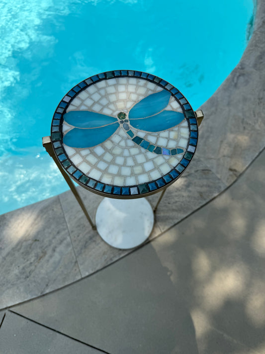 “Dragonfly Drinks Table” by Kelsie Hornby