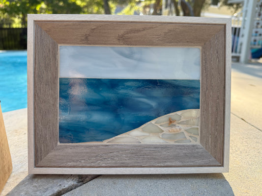 “Beach Box with Shark Tooth” by Kelsie Hornby