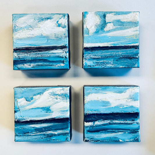 “Ocean Blue Minis” by Sydnor Greene