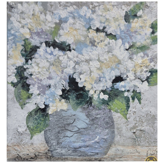 POT OF SPRING  by Elaine Hinchman