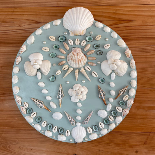 PERFECT CIRCLE Shell Panel by Stephanie Worrell