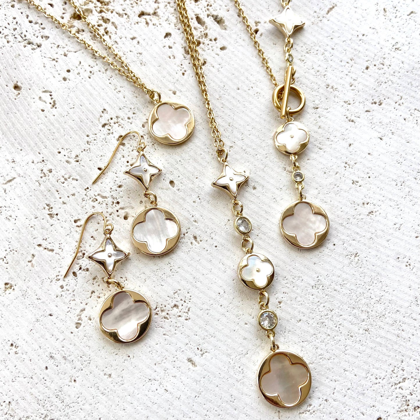 Genuine pearl shell simple necklace non tarnishing jewelry