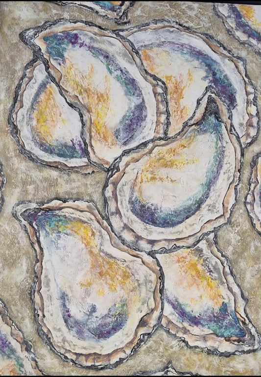 “Oysters in Haven” by Elaine Hinchman
