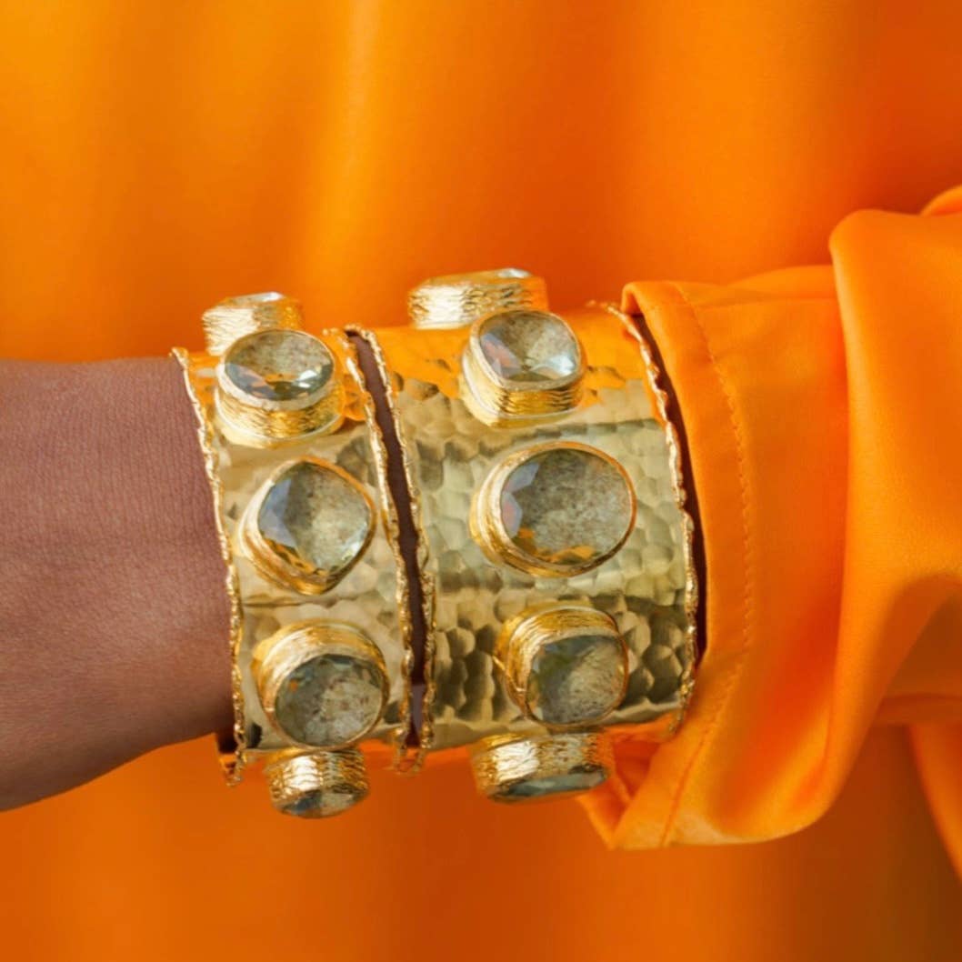 CORE | 5-STONE WIDE CUFF