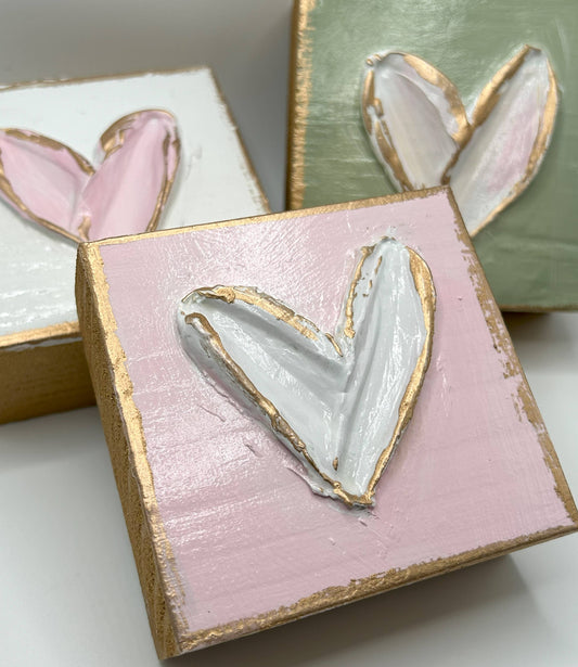 Heart block |  valentine | pastel | xoxo | love