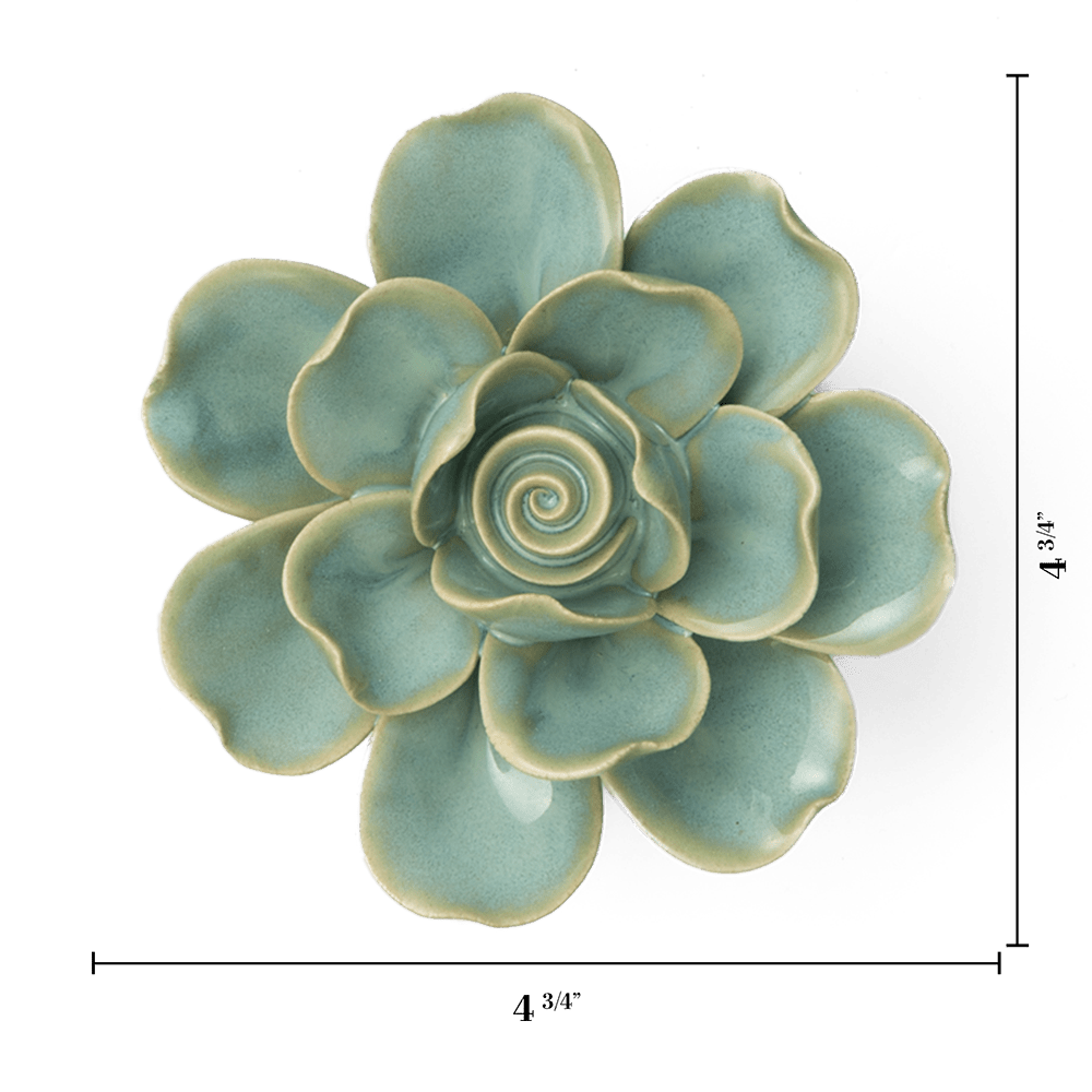 Milk Teal Tahitian Gardenia Distinctive Tabletop Botanicals