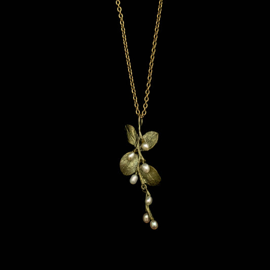 Irish Thorn Petite Spray Pendant - 16" Adj.