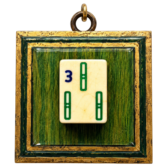 3 Bam Mahjong Tile Museum Bee