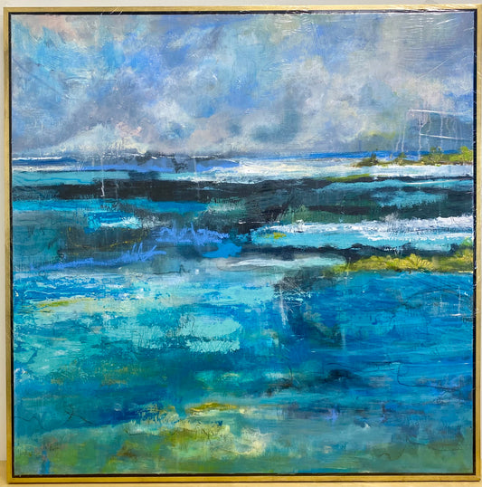 “EaucBleues” by Gail Cozart Williams