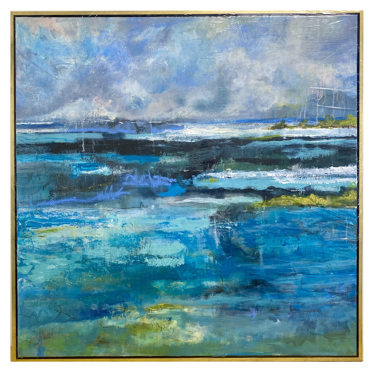 “EaucBleues” by Gail Cozart Williams