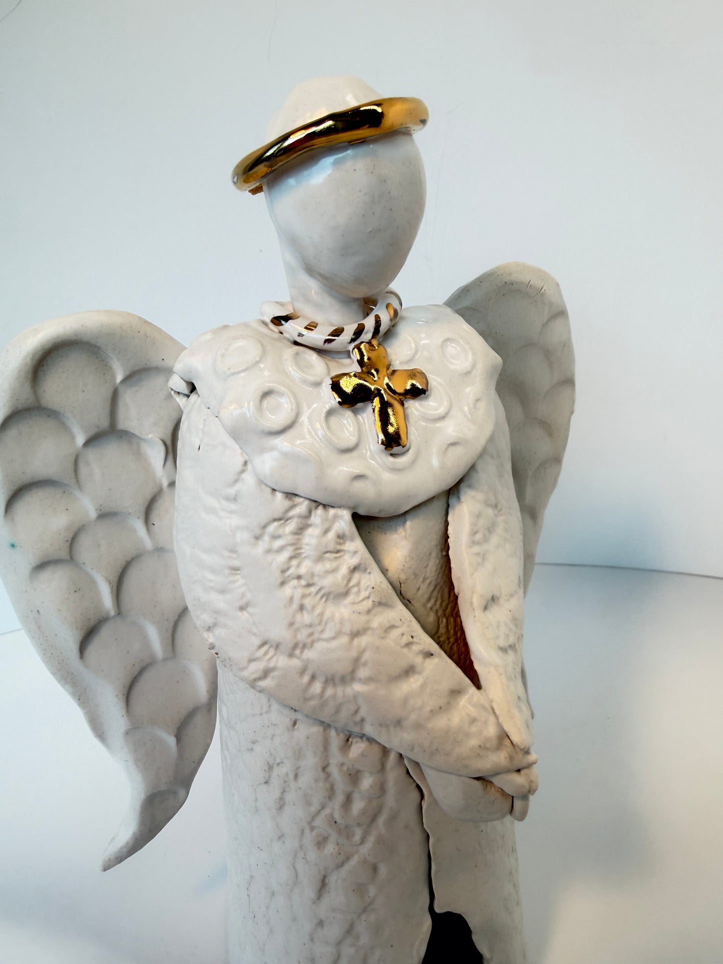 Small Ceramic Angel by Gail Williams