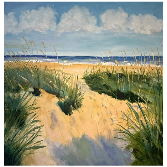 A WALK IN THE DUNES by Nancy McClure