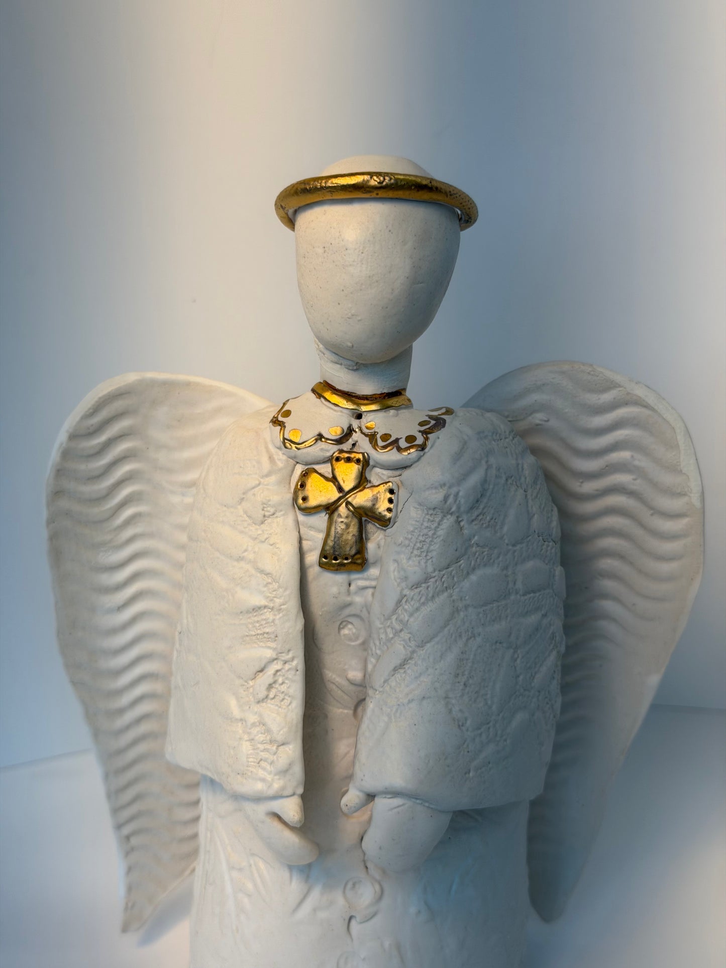 Small Ceramic Angel by Gail Williams