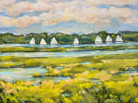 “Learning to Sail on Taylor’s Creek” by Sydnor Greene