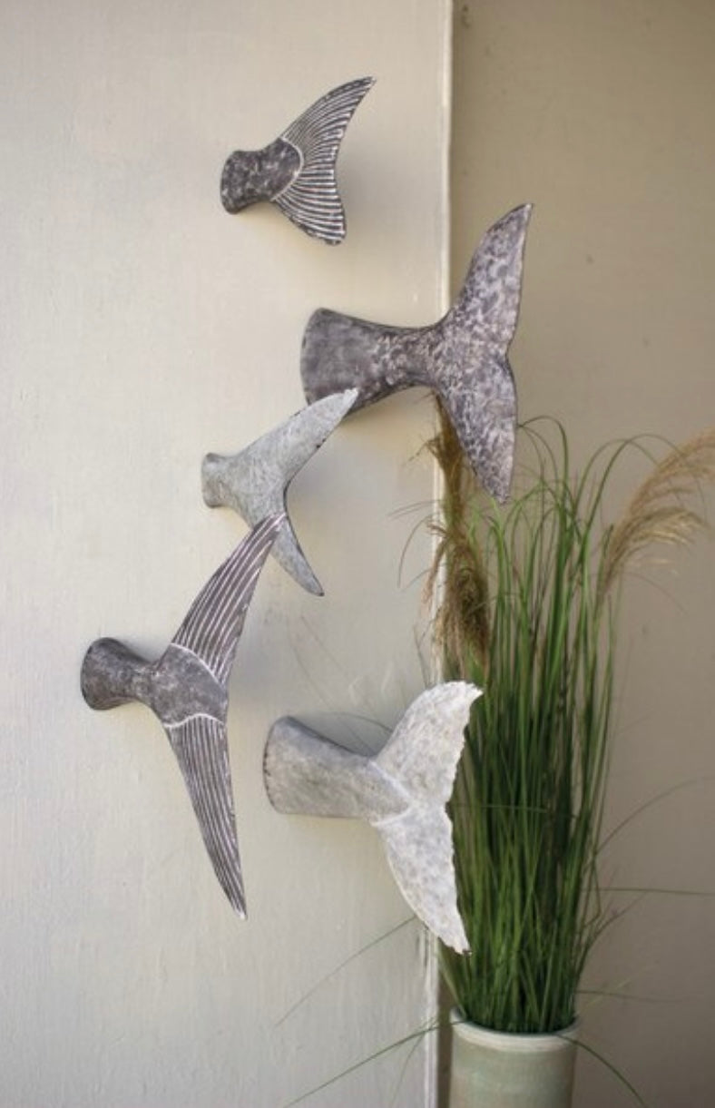 Fish Tail Wall Sculpture