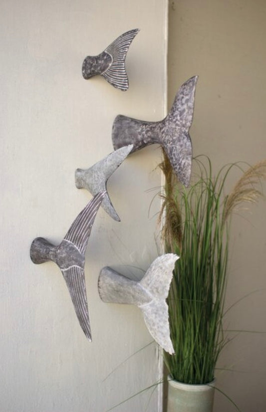 Fish Tail Wall Sculpture