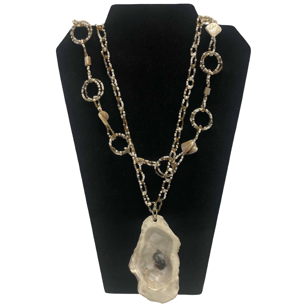 Oyster Necklace by Gail Williams
