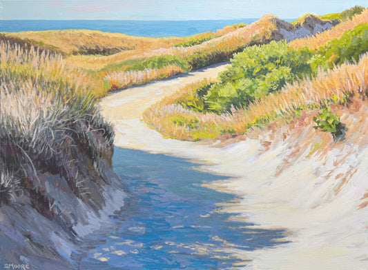 “Fort Macon Dune Path Shadow”by Stephen Moore