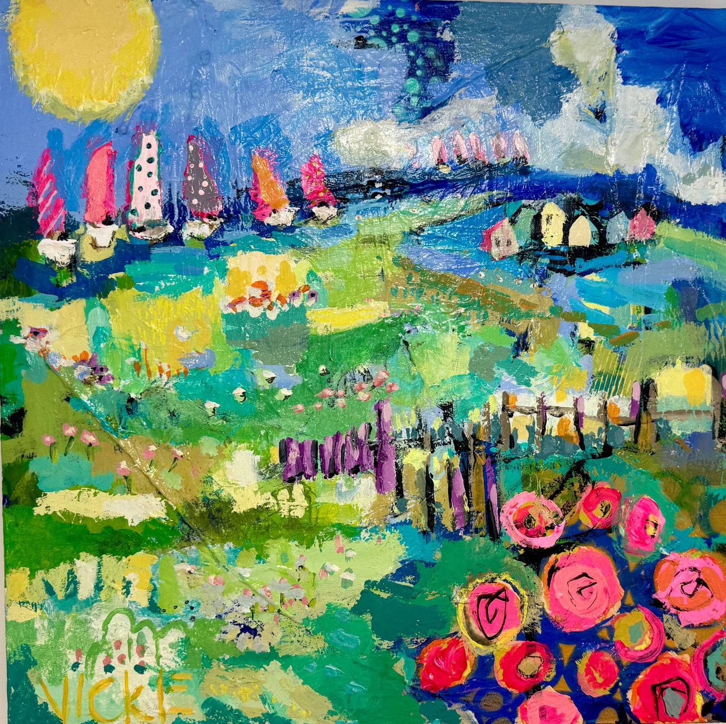 “Bubble Gum & Lolli Pops” by Vickie Randgaard