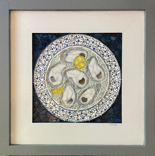 “Oyster Plate 4.0” by Kelsie Hornby