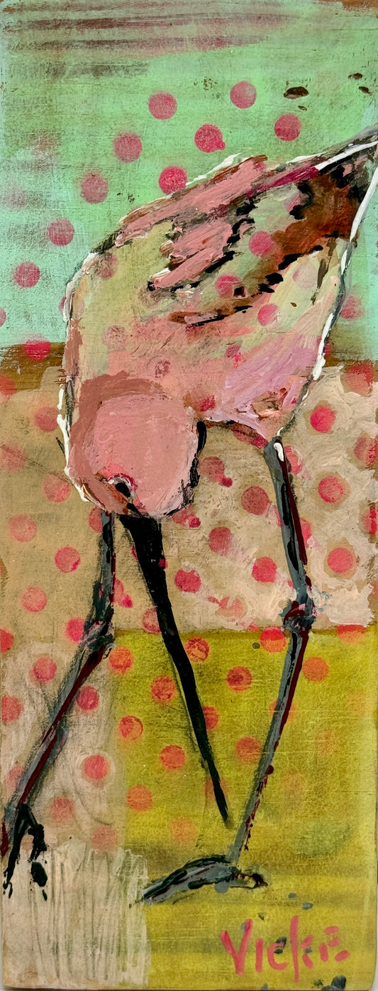 “Pink Pom Pom ” by Vickie Randgaard