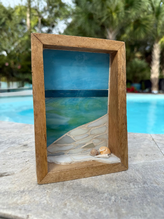 “Beach Box Vertical A” by Kelsie Hornby