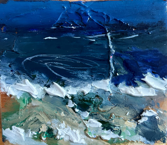 “Blue Seas“ by Vickie Randgaard