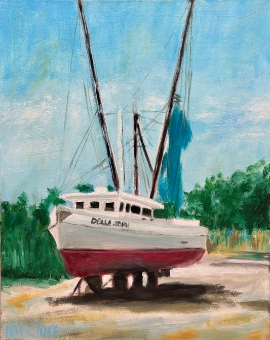 “Miss Gina’s Shrimp” by Nancy McClure