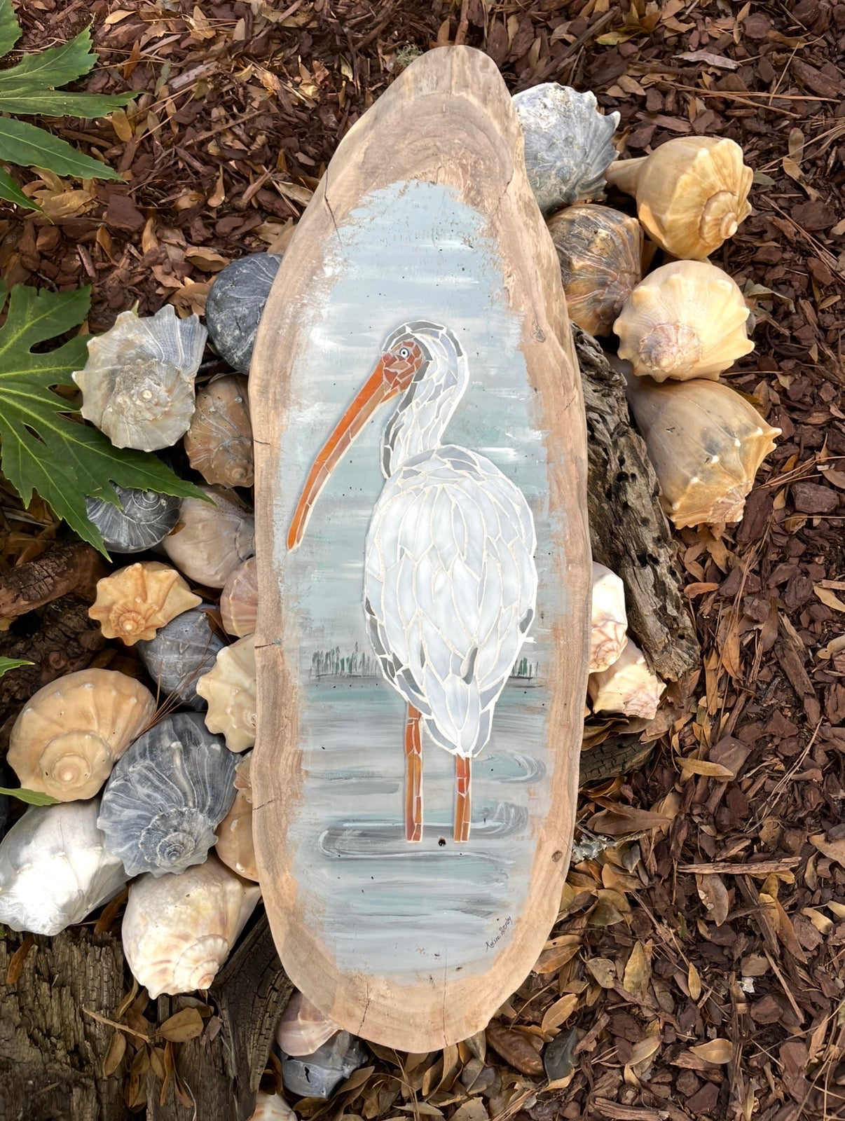WHITE IBIS by Kelsie Hornby